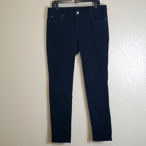 Kut from the Kloth Blue Corduroy Pants 14 Casual Winter